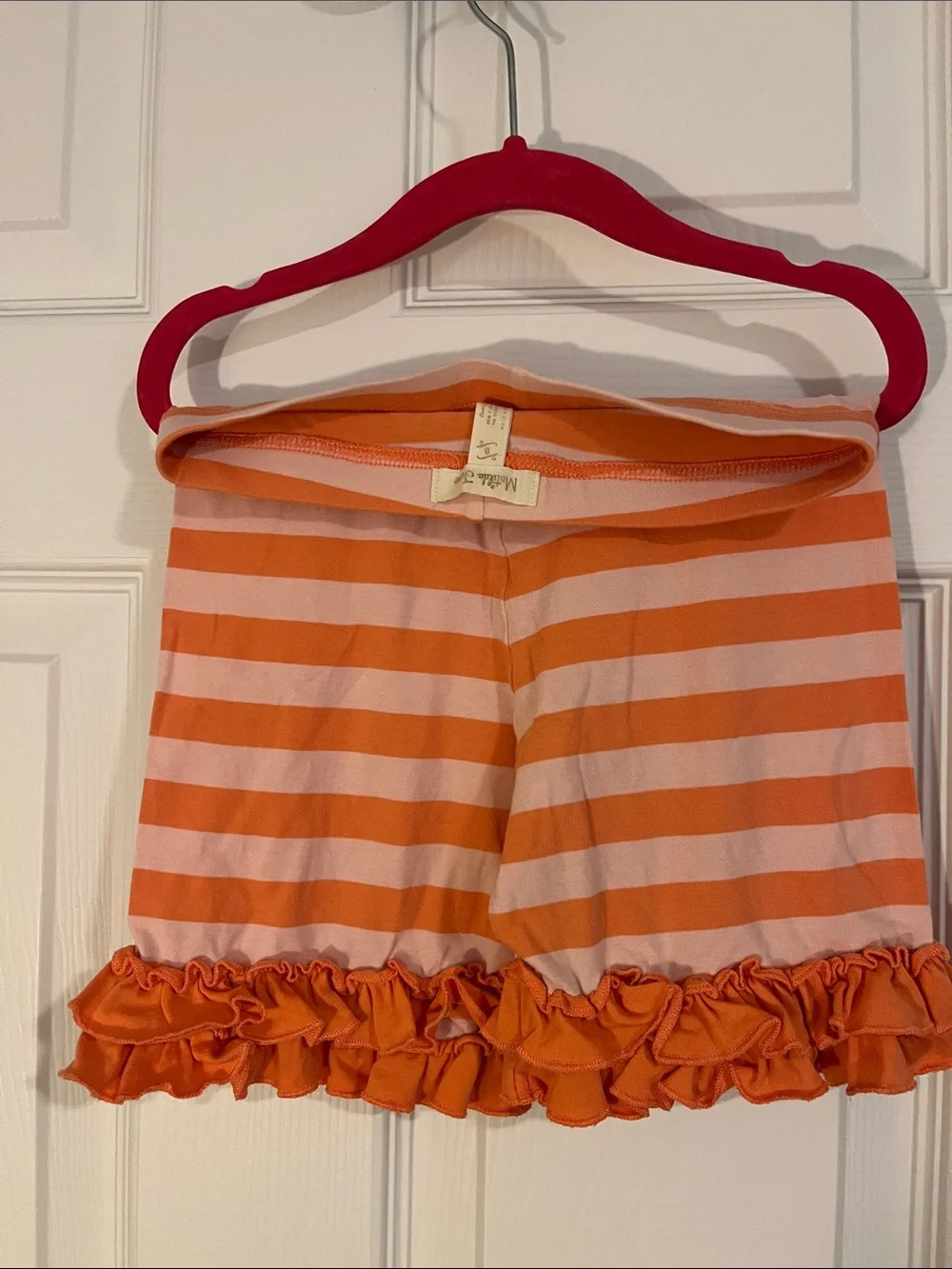 Matilda Jane Set - Joanna Gaines Dress and Stripe Ruffle Shorties 8